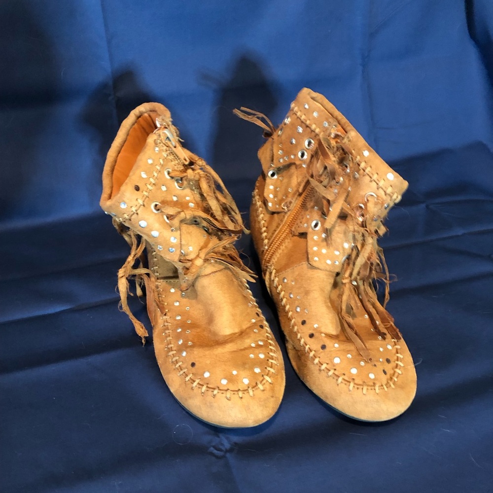 Justice Girls Boots Size 2